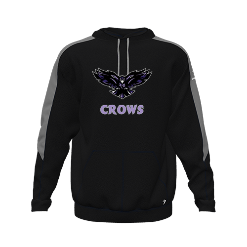 [CUS-DFW-HOOD-FLC-LSL-BLK-YXS-LOGO3] Hoodie (Youth XS, Black, Logo 3)