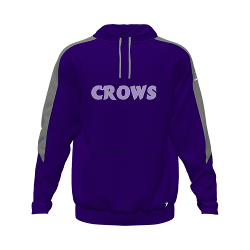 [CUS-DFW-HOOD-FLC-LSL-PUR-YXS-LOGO1] Hoodie (Youth XS, Purple, Logo 1)