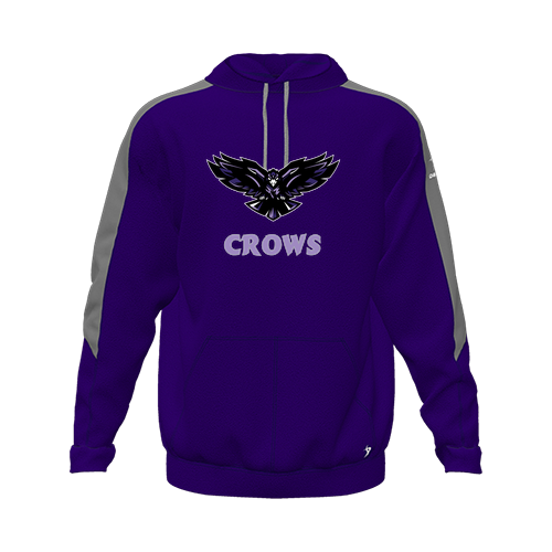 [CUS-DFW-HOOD-FLC-LSL-PUR-YXS-LOGO3] Hoodie (Youth XS, Purple, Logo 3)