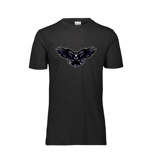 [FTSCUBBK-AS-LOGO2] Decker Men's Tri-Blend T-Shirt - Short Sleeve (Adult S, Black, Logo 2)
