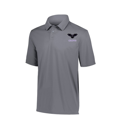 [5018.059.S-LOGO3] Youth Vital Polo (Youth S, Gray, Logo 3)