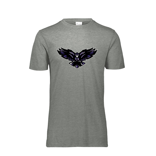 [FTSCUBGY-YS-LOGO2] Decker Youth Tri-Blend T-Shirt - Short Sleeve (Youth S, Gray, Logo 2)