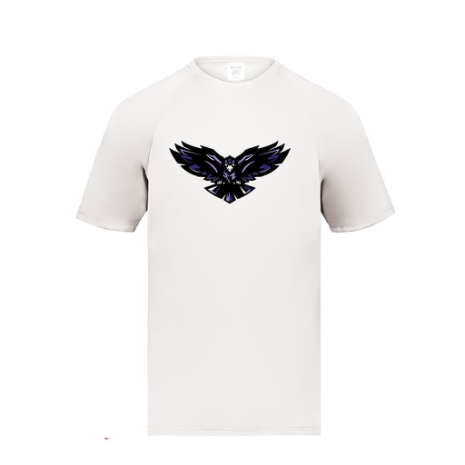 [2791.005.S-LOGO2] Youth Smooth Sport T-Shirt (Youth S, White, Logo 2)