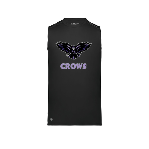 [222593.080.S-LOGO3] Men's CoolDry TankTop (Adult S, Black, Logo 3)