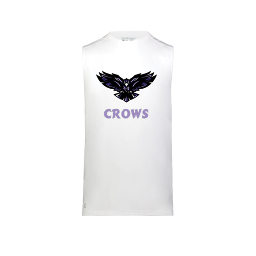 [222593.005.S-LOGO3] Men's CoolDry TankTop (Adult S, White, Logo 3)