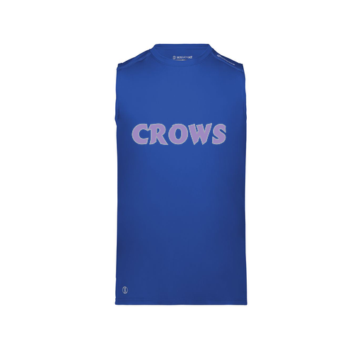 [222593.060.S-LOGO1] Men's CoolDry TankTop (Adult S, Royal, Logo 1)