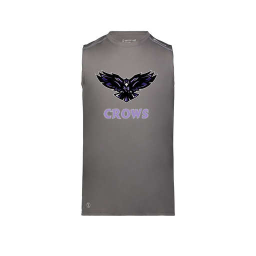 [222593.98D.S-LOGO3] Men's CoolDry TankTop (Adult S, Gray, Logo 3)