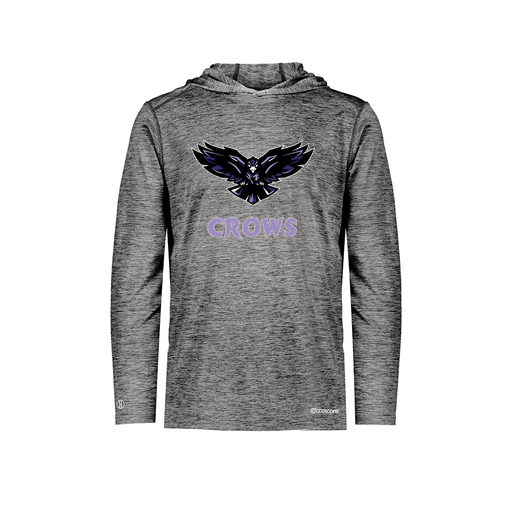 [CUS-DFW-CHGHOOD-PER-LSL-BLK-AS-LOGO3] Men's Charge Hoodie (Adult S, Black, Logo 3)