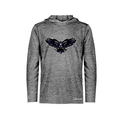 [FOLHCGBK-YS-LOGO2] Decker Youth Charge Hoodie (Youth S, Black, Logo 2)