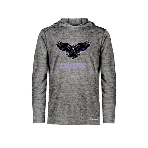 [FOLHCGBK-YS-LOGO3] Decker Youth Charge Hoodie (Youth S, Black, Logo 3)