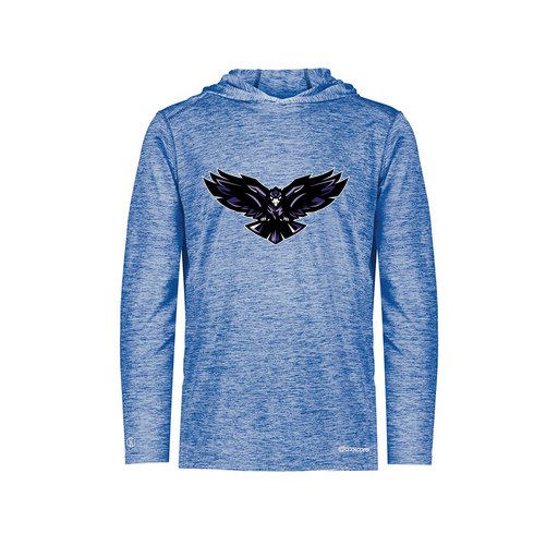 [FOLHCGRY-YS-LOGO2] Decker Youth Charge Hoodie (Youth S, Royal, Logo 2)