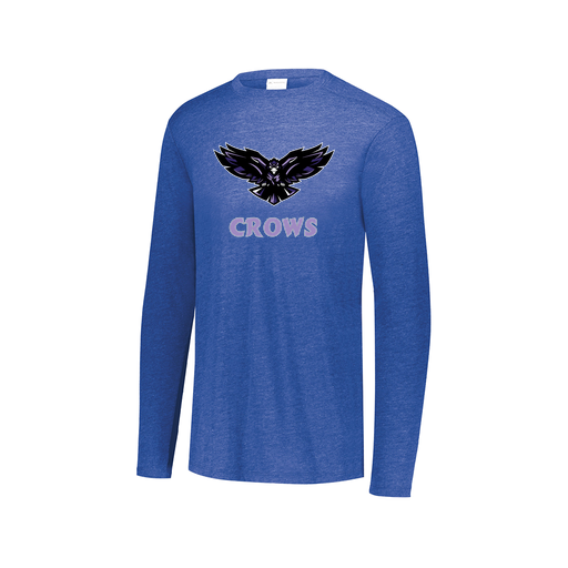 [3075.U55.XS-LOGO3] Men's LS Ultra-blend T-Shirt (Adult XS, Royal, Logo 3)