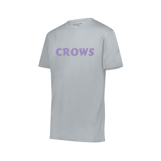 [222819.099.XXS-LOGO1] Youth Movement Dri Fit Shirt (Youth XXS, Silver, Logo 1)