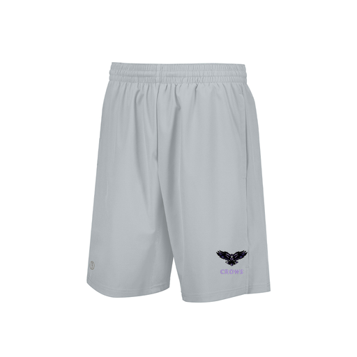 [229656-SIL-YS-LOGO3] Youth Weld Short (Youth S, Silver, Logo 3)