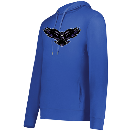 [222698.060.S-LOGO2] YOUTH VENTURA THIN KNIT HOODIE (Youth S, Royal, Logo 2)