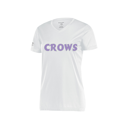 [222820.005.S-LOGO1] Ladies Movement Dri Fit Shirt (Female Adult S, White, Logo 1)
