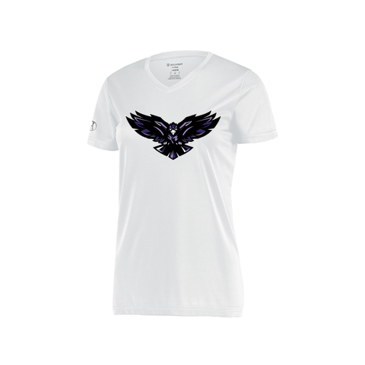 [222820.005.S-LOGO2] Ladies Movement Dri Fit Shirt (Female Adult S, White, Logo 2)