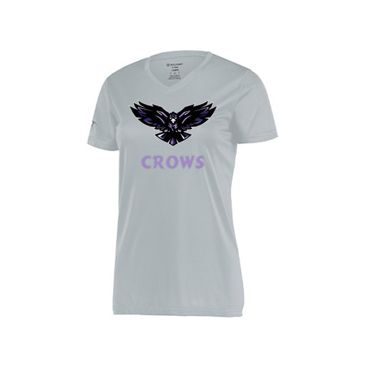 [222820.099.S-LOGO3] Ladies Movement Dri Fit Shirt (Female Adult S, Silver, Logo 3)